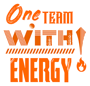 One TEAM WITH ENERGY!